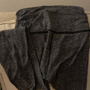 Grey and black lululemon pants